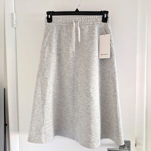 Lululemon Light Heather Gray Women's Skirt